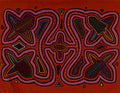 Orange And Pink Floral Flower Mola