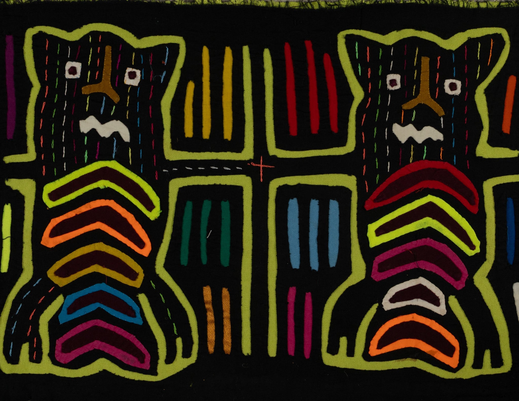 Traditional Black And Chartruce Weird Buddy Mola