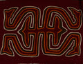 Maroon Classic Design Mola