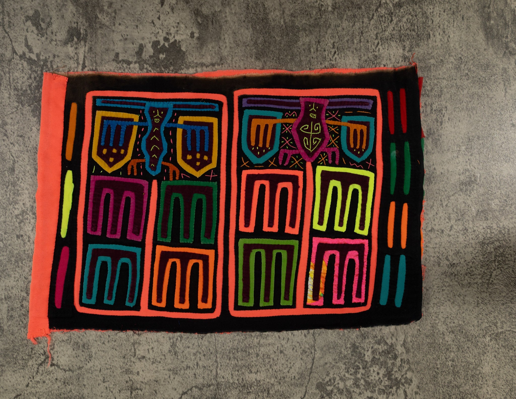 Neon Orange Wild Jeans Pantelones Mola