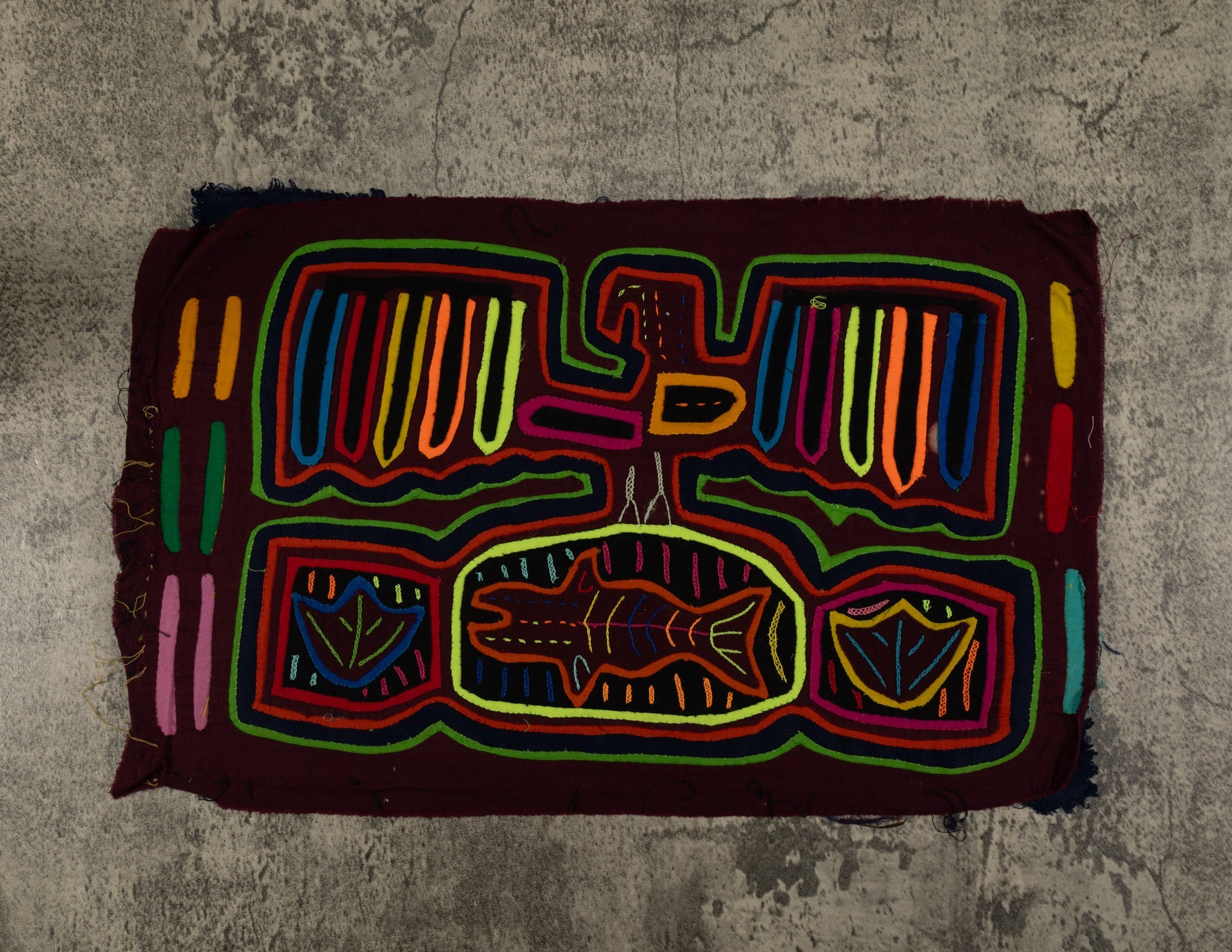 Traditional Multi-Color Kingfisher Mola