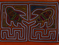 Traditional Orange And Gray Fish Mola