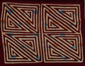 Vintage Background Material ZigZag Mola
