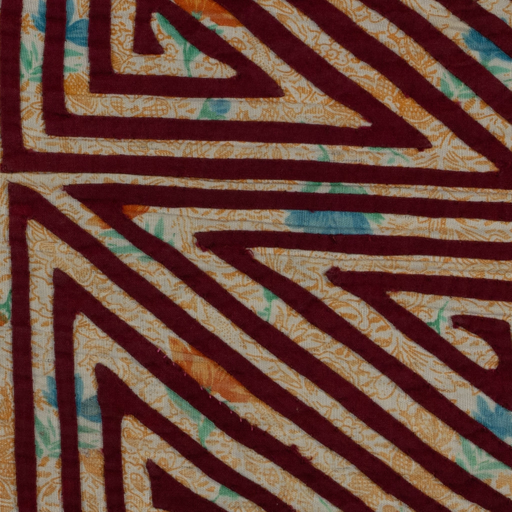 Vintage Background Material ZigZag Mola
