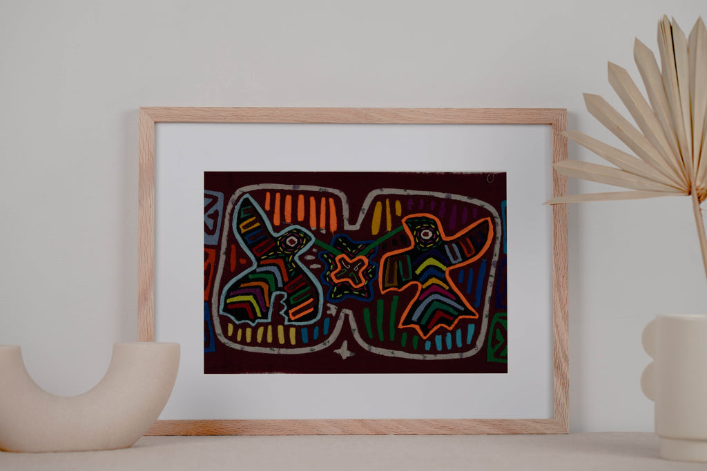 Classic Multi-Color Hummingbird Mola