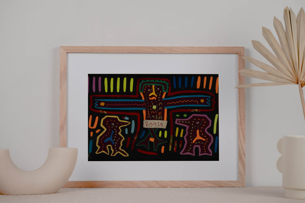 Traditional Multi-Color Crucifixion Mola