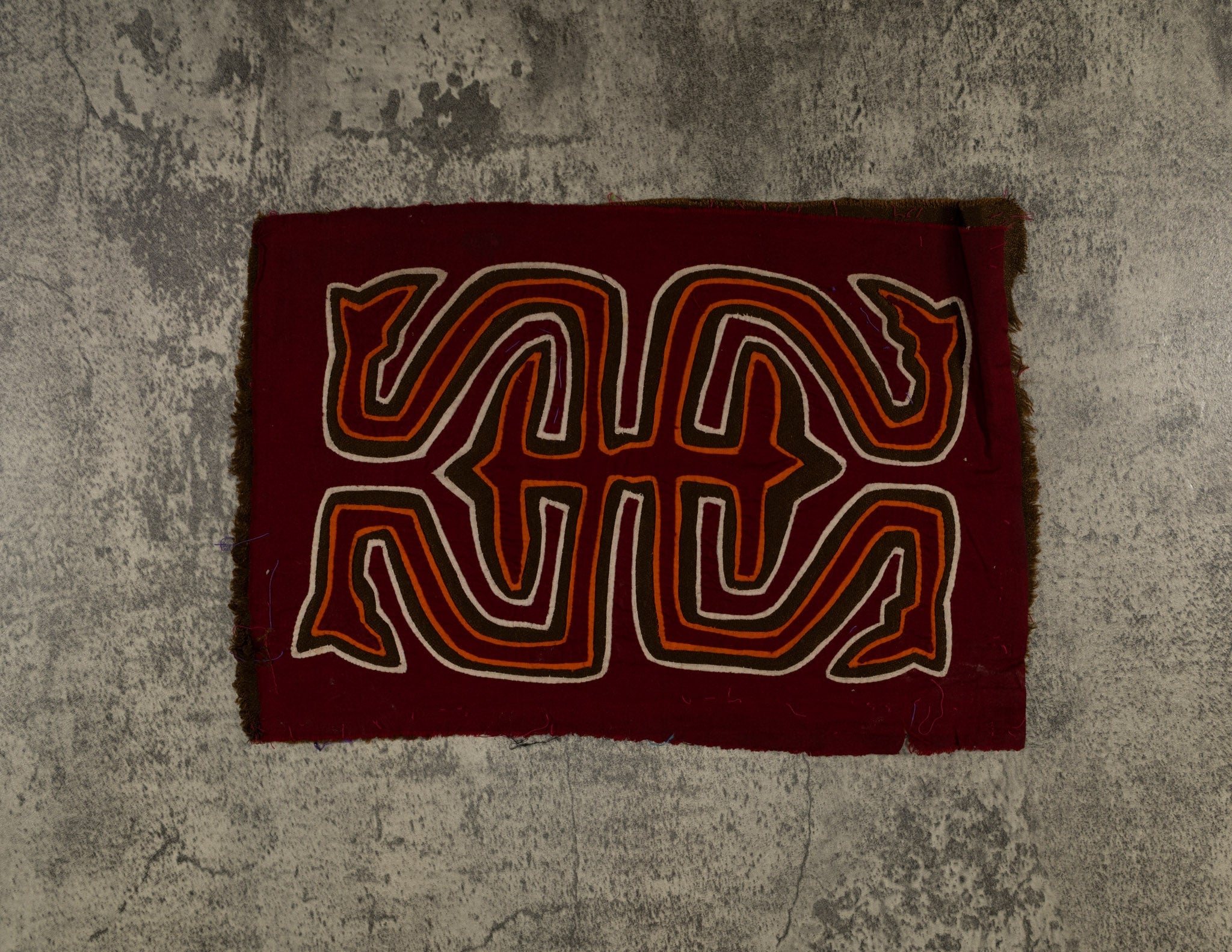Maroon Classic Design Mola
