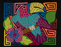 Fantasy Purple And Blue Toucan Parrot Bird Mola