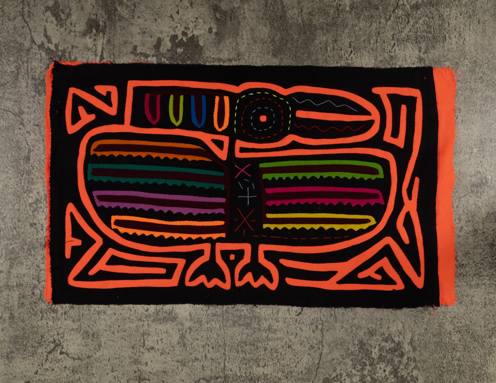 Classic Neon Orange Thunderbird Mola