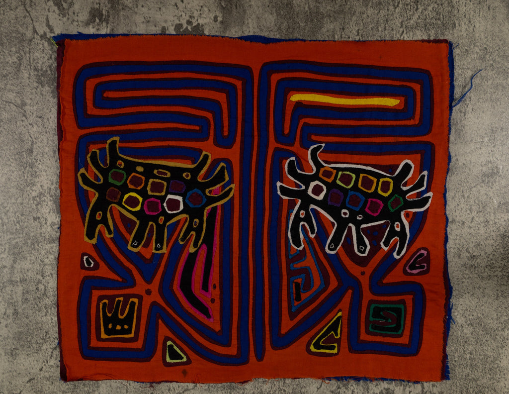 Traditional Orange And Blue Weird Crab Mola