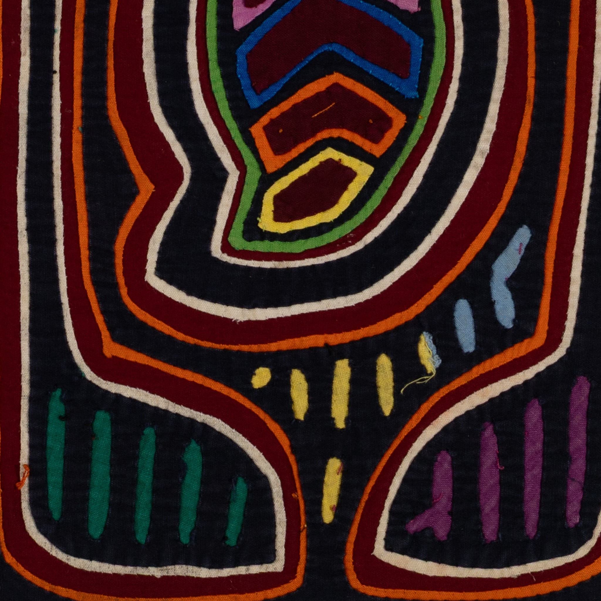 Traditional Multi-Color Mango Fruit Mola