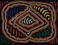 Traditional Multi-Color Classic Design Mola