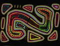 Rainbow Colors Classic Design Psychedelic Mola