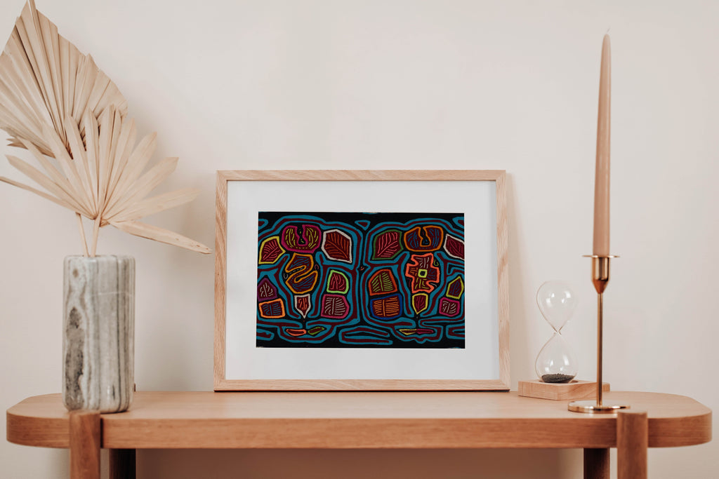 Traditional Multi-Color Garden Of Eden Mola