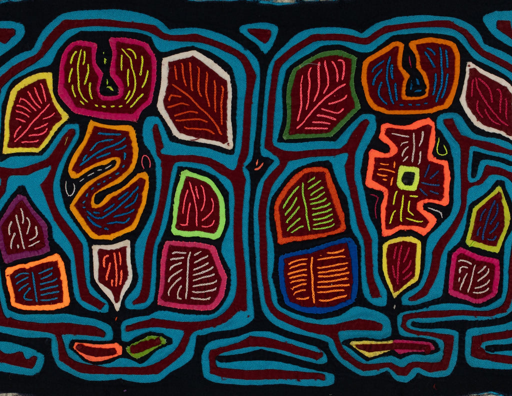 Traditional Multi-Color Garden Of Eden Mola