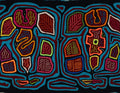 Traditional Multi-Color Garden Of Eden Mola