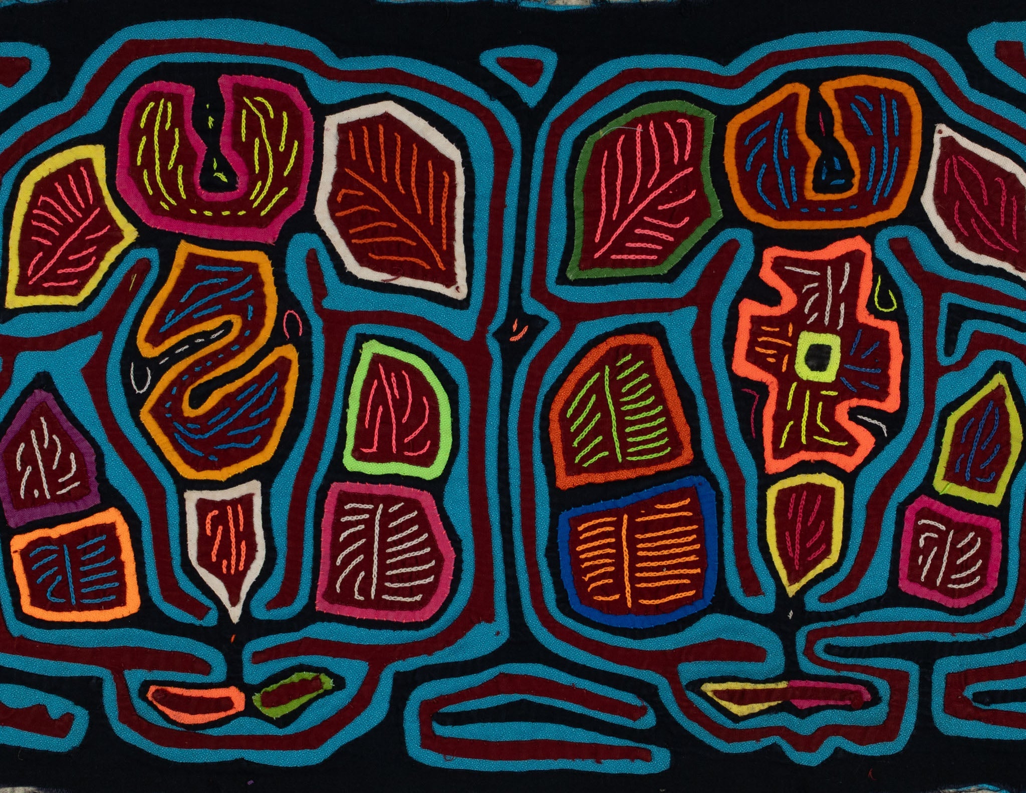 Traditional Multi-Color Garden Of Eden Mola