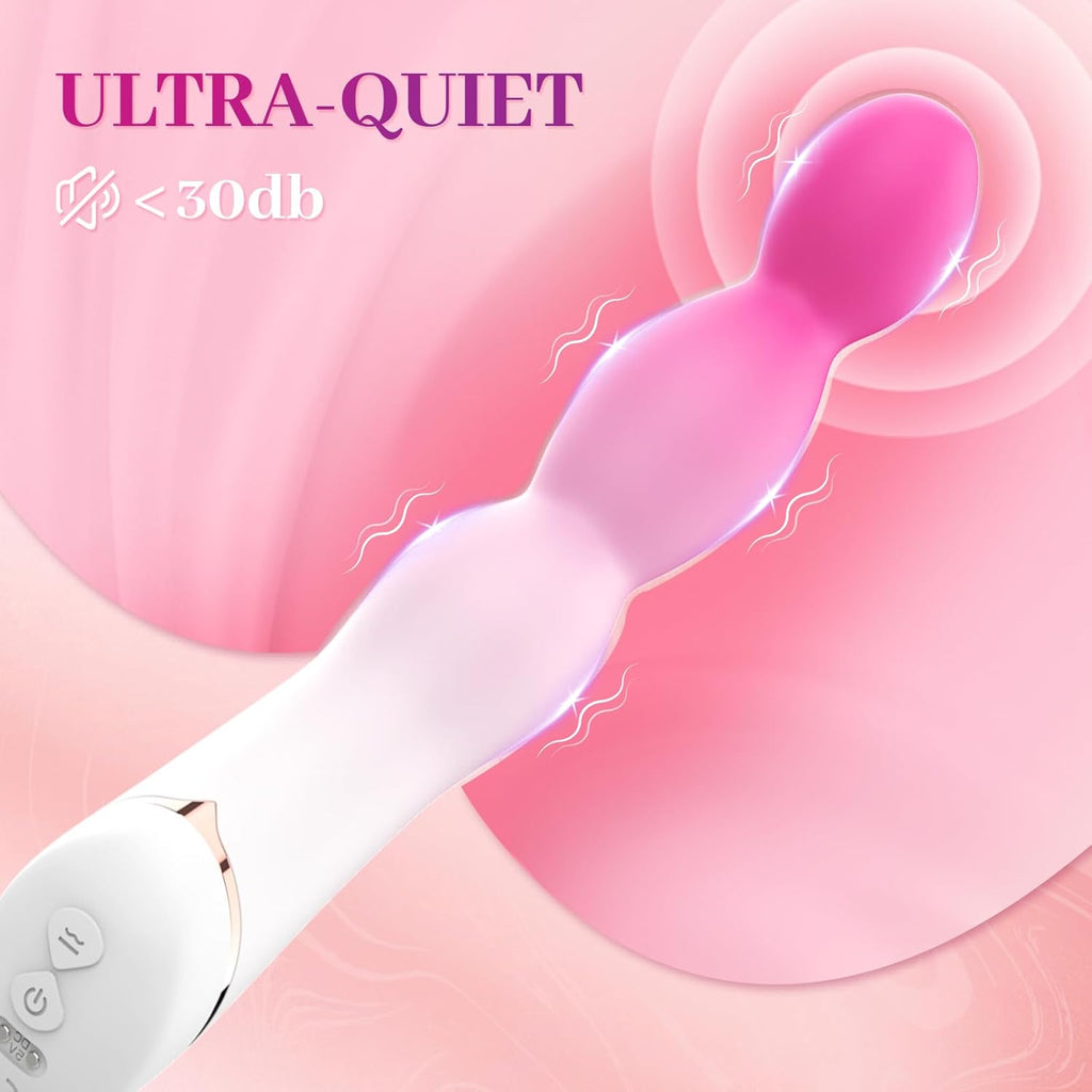 PulseWave Vibrating Anal Beads Wand