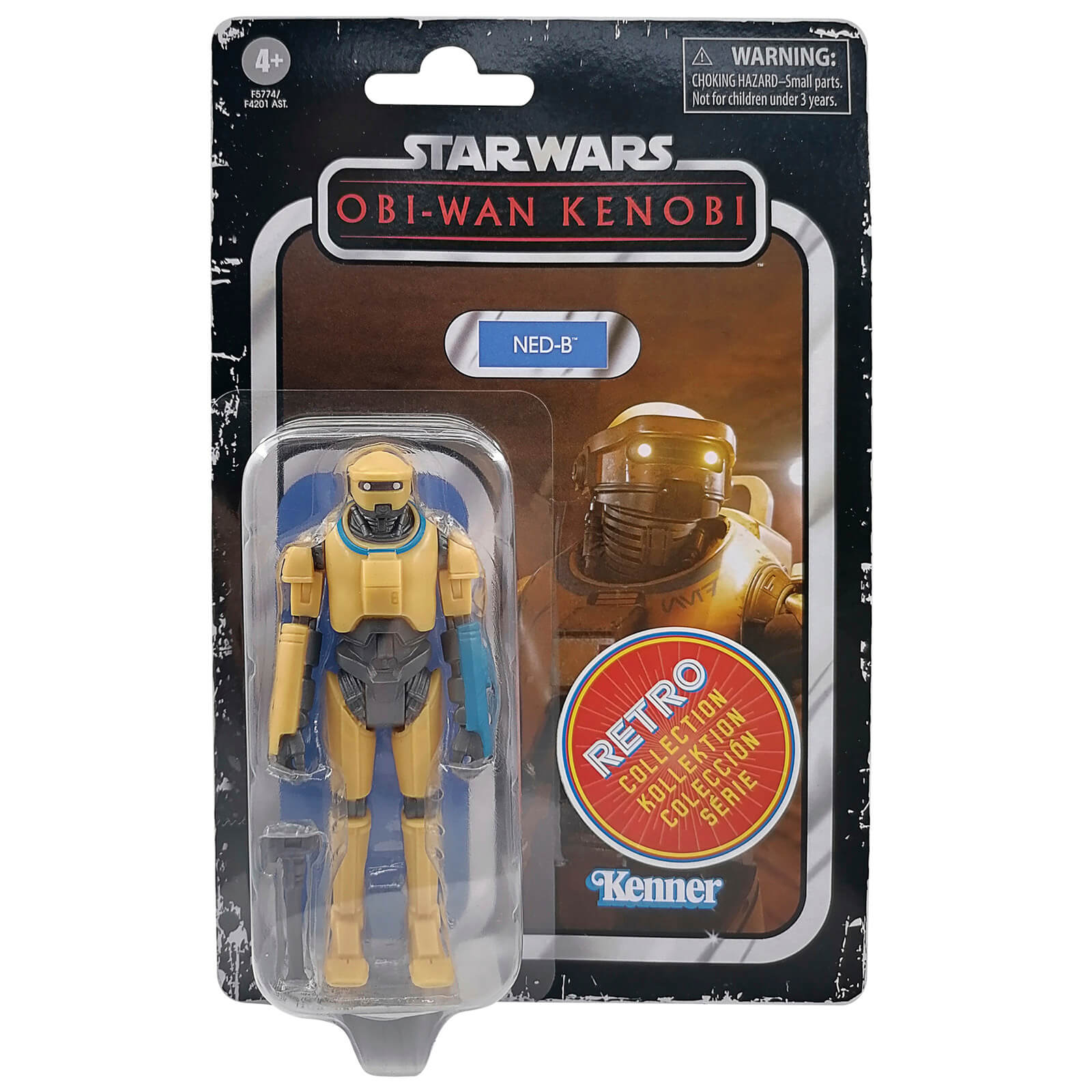 NED-B Hasbro Star Wars Colección Retro Figura de Obi-Wan Kenobi