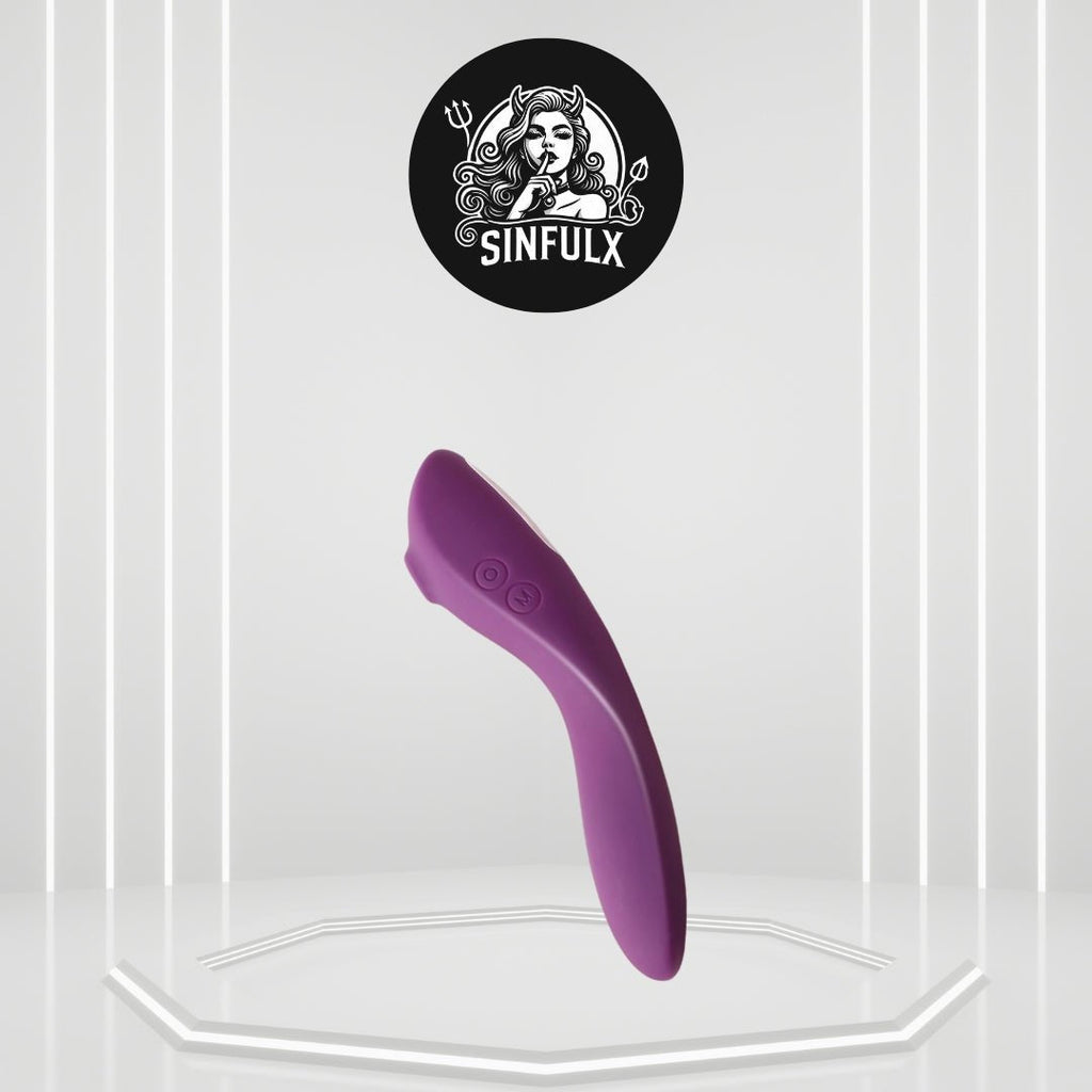 HeatWave Clitoral Suction Vibrator Dildo