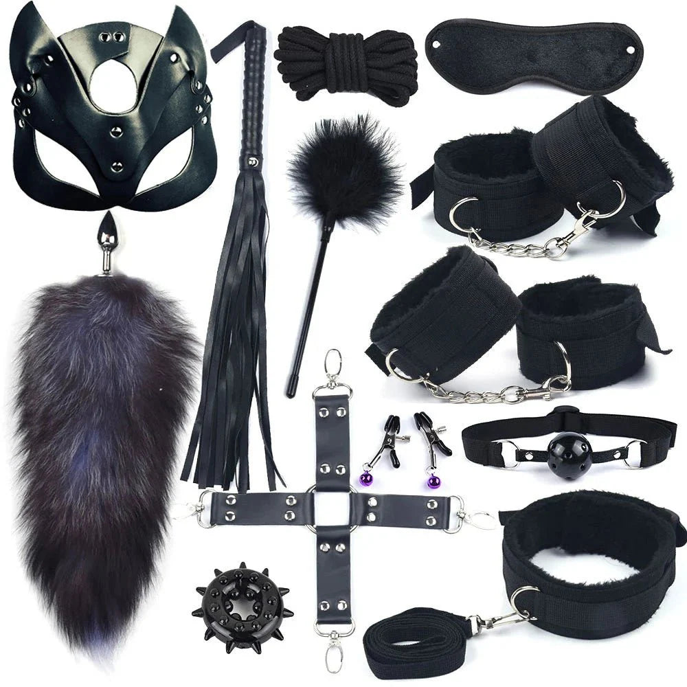 ShadowBound BDSM Bondage Kit for Couples
