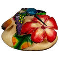 Hummingbird With Flower Tagua Nut Carving