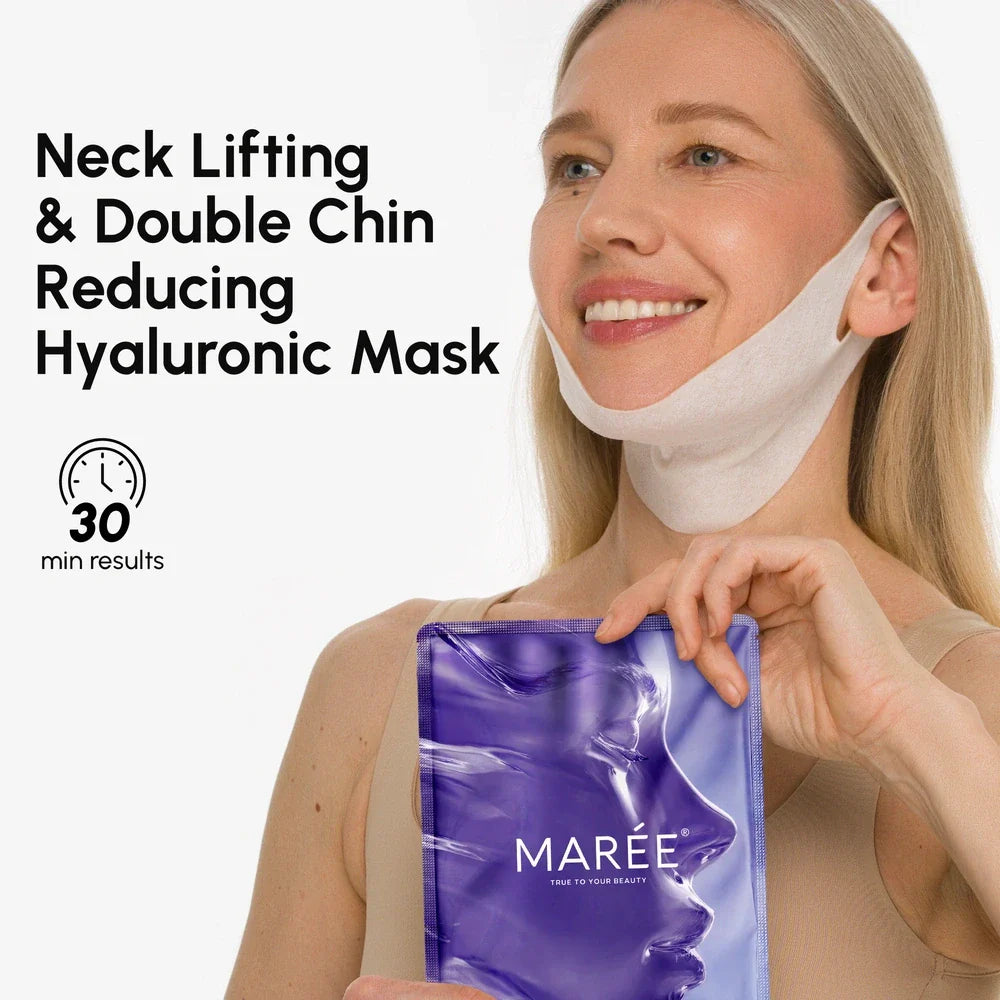 Mascarilla lifting V-line de ácido hialurónico