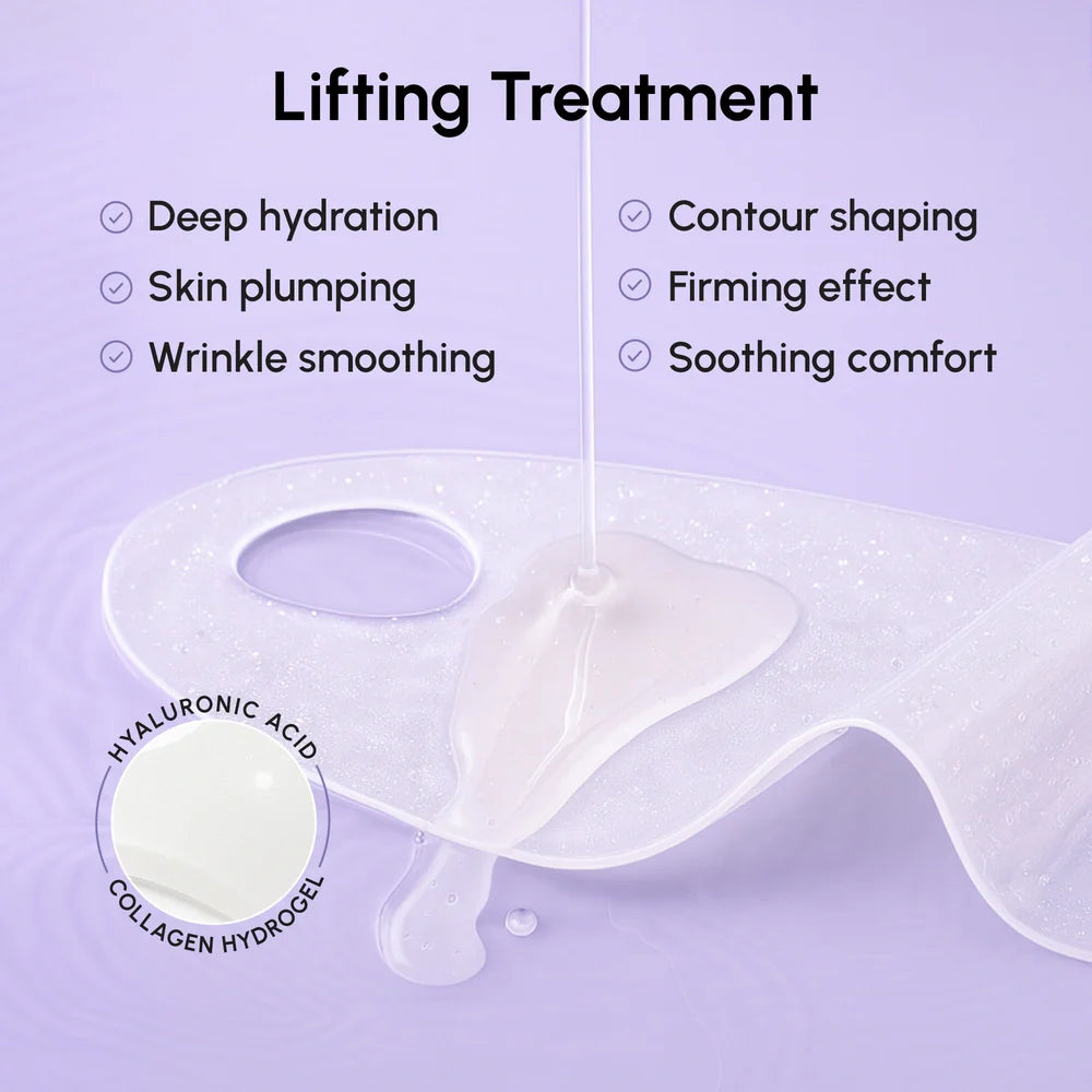 Mascarilla lifting V-line de ácido hialurónico
