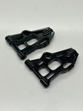 IRonManRc Hobao Vte2 Front Aluminum Lower A-Arms * CANDY BLACK *