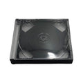 Caja de almacenamiento de repuesto transparente Quad para videojuegos Playstation, DreamCast, CD y PC