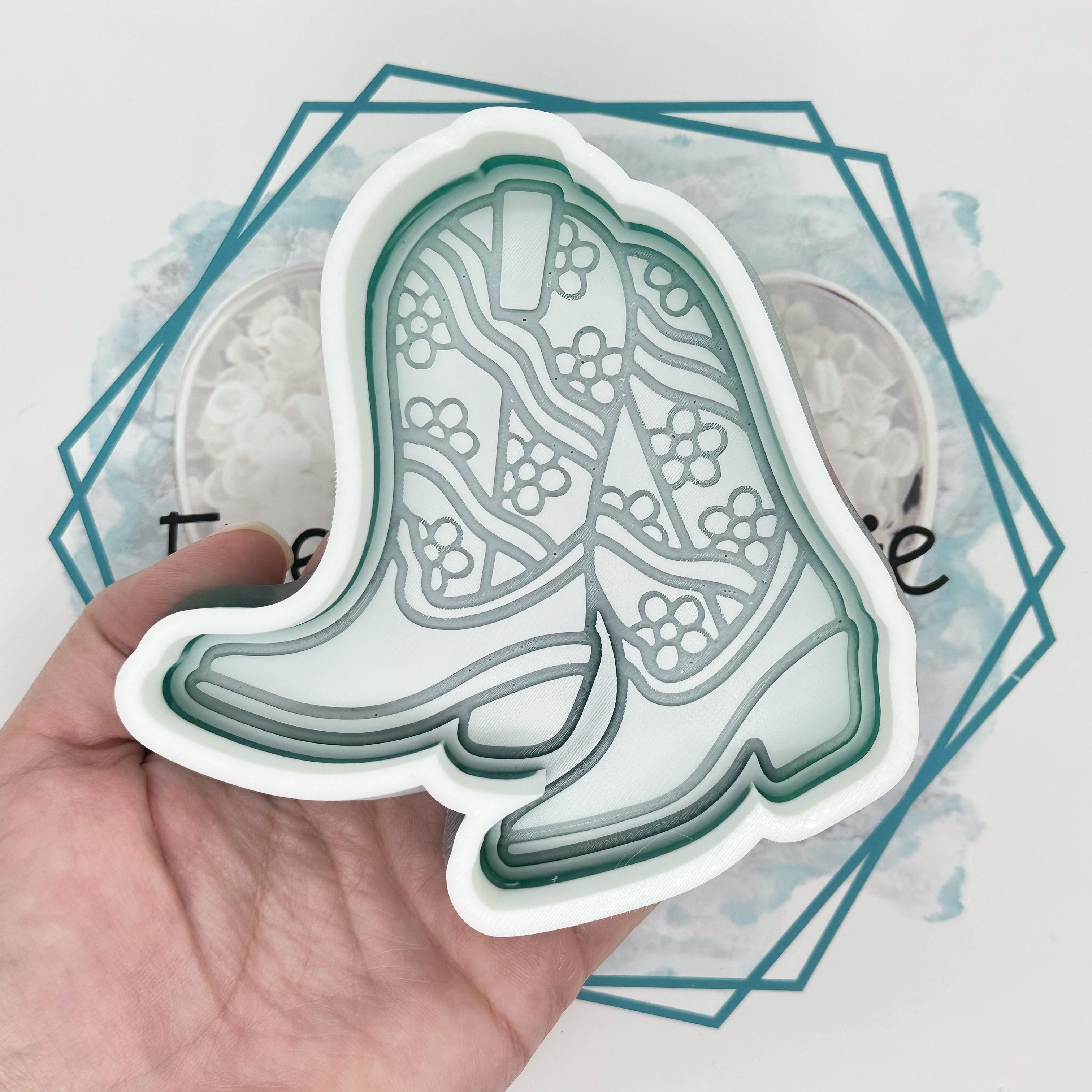 Groovy Boots Freshie Mold