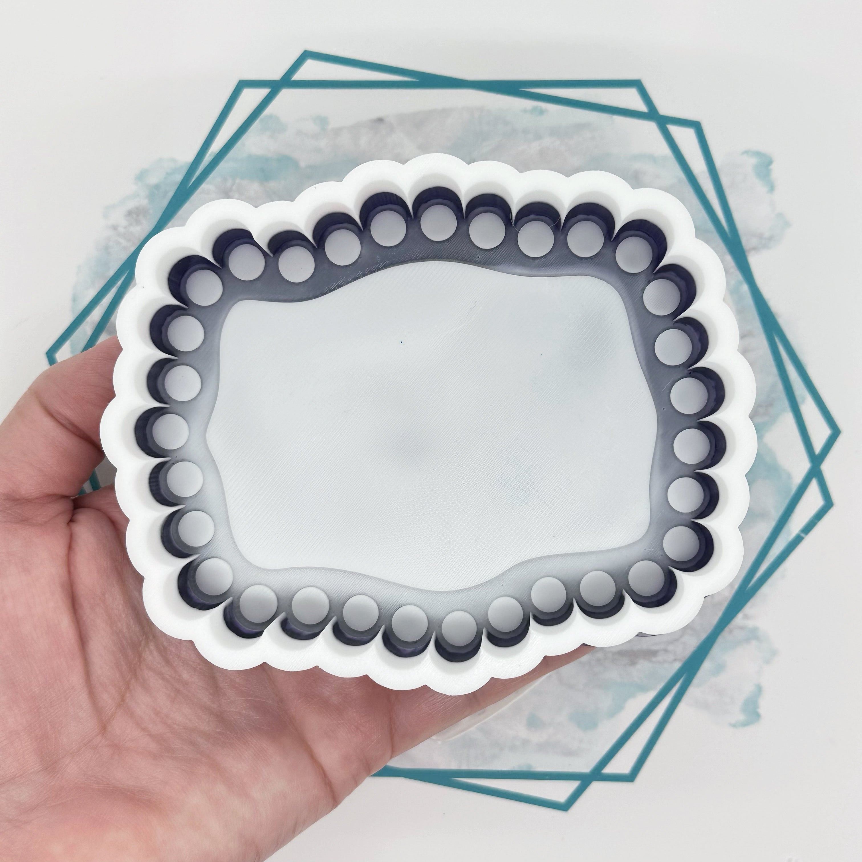 Belt Buckle Freshie Mold