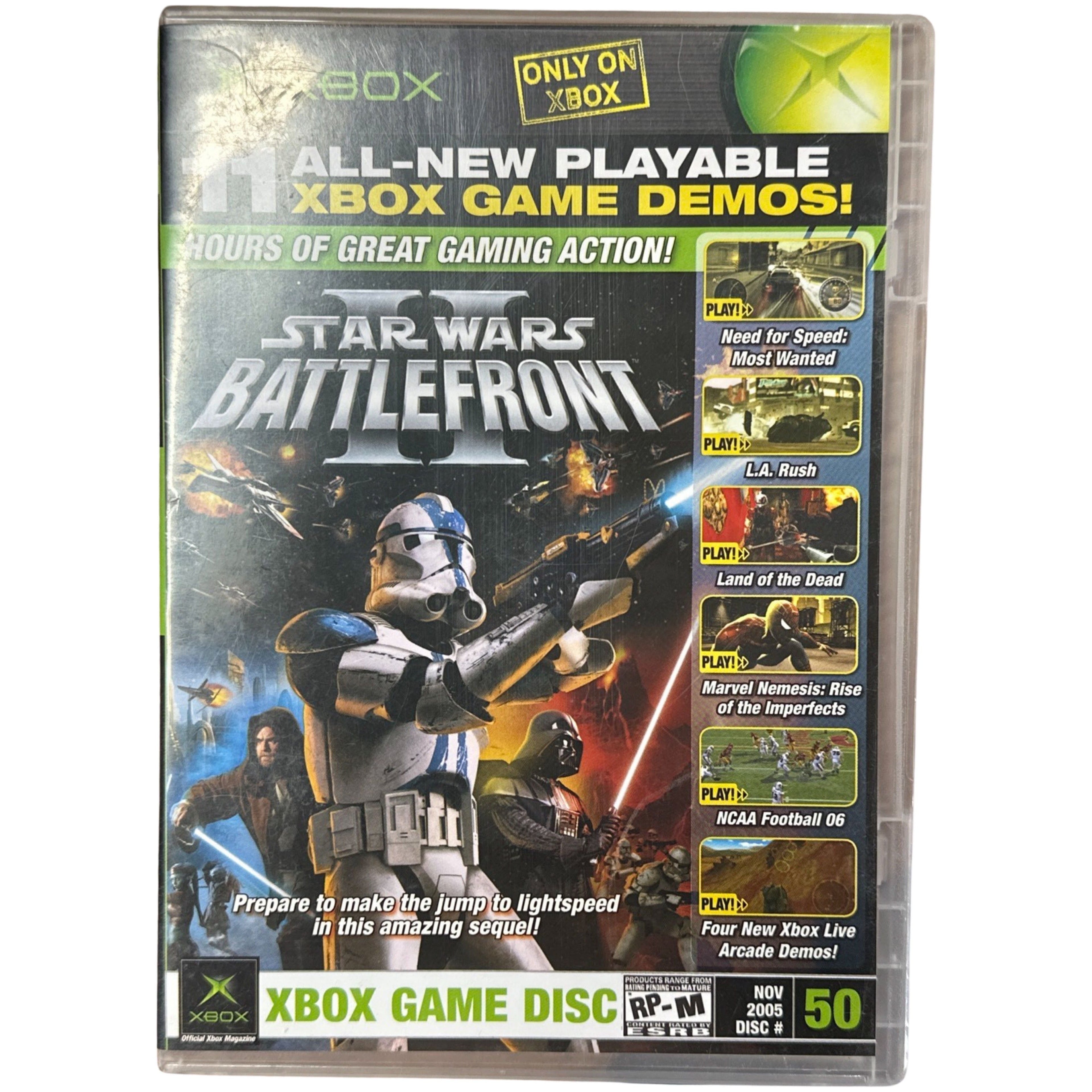 Disco de demostración de la revista oficial Xbox 50 - Xbox