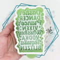 Funny Reindeer Names Freshie Mold