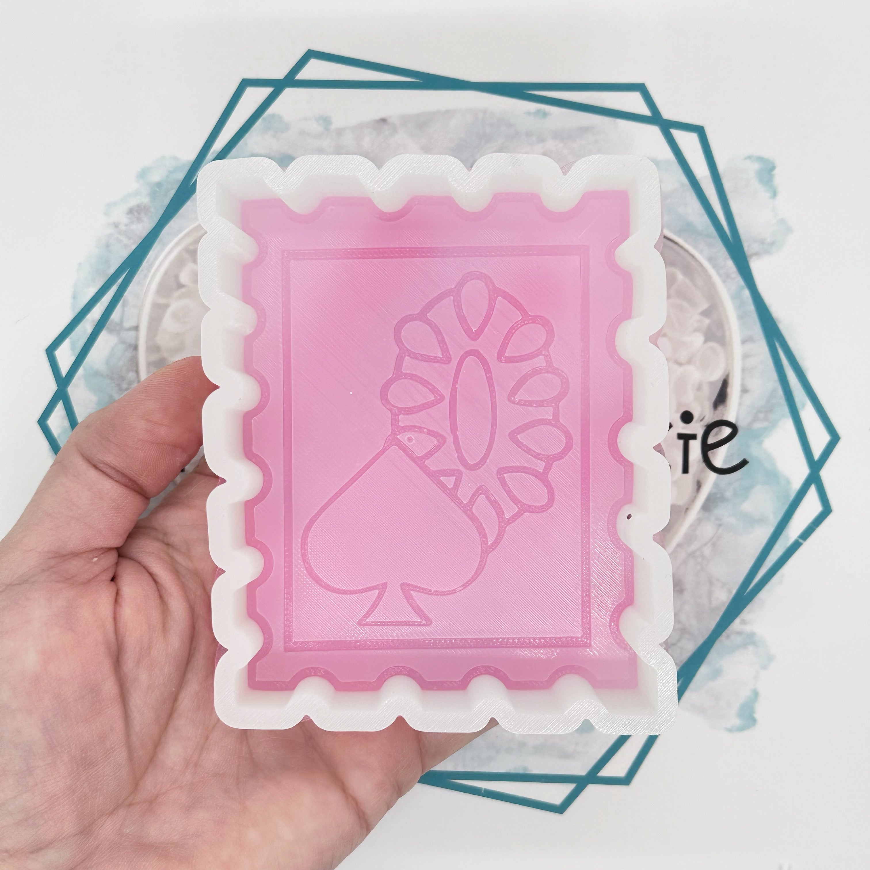 Western Stamp Freshie Mold