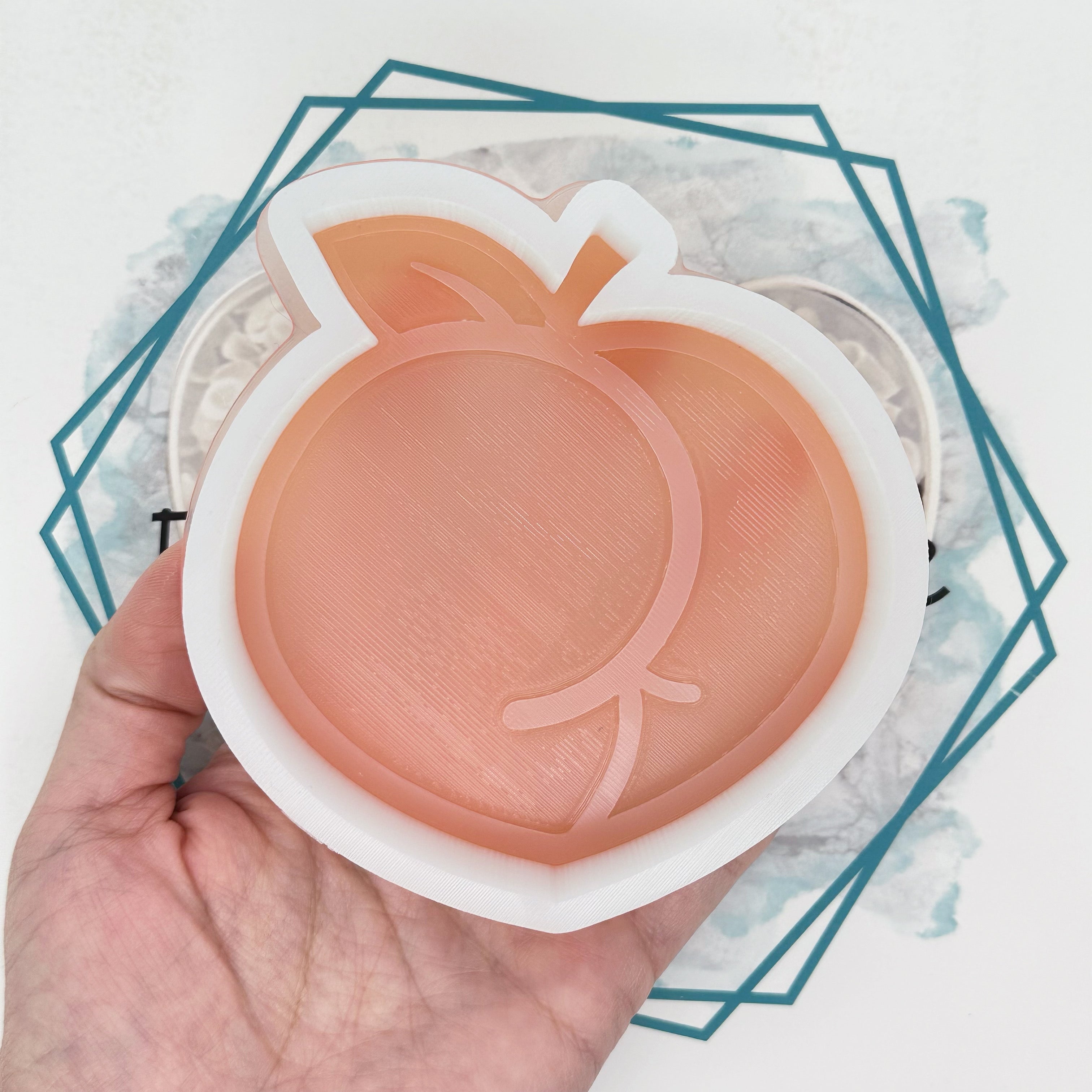 Peach Butt Freshie Mold