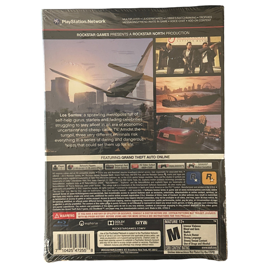 Grand Theft Auto V [Special Edition] – PlayStation 3 (SEALED)