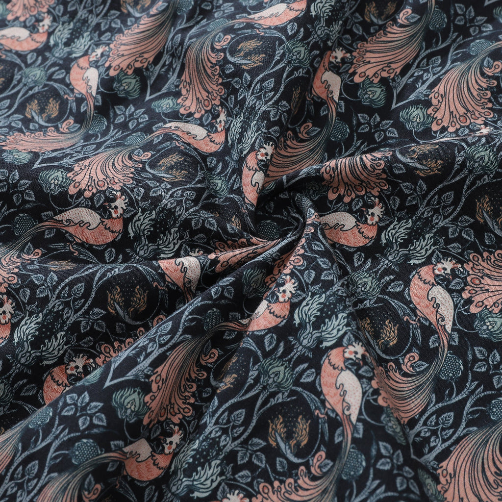 Camisas hawaianas para hombre con diseño de pájaros y botones
