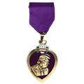 President Trump Purple Heart Tribute Medal