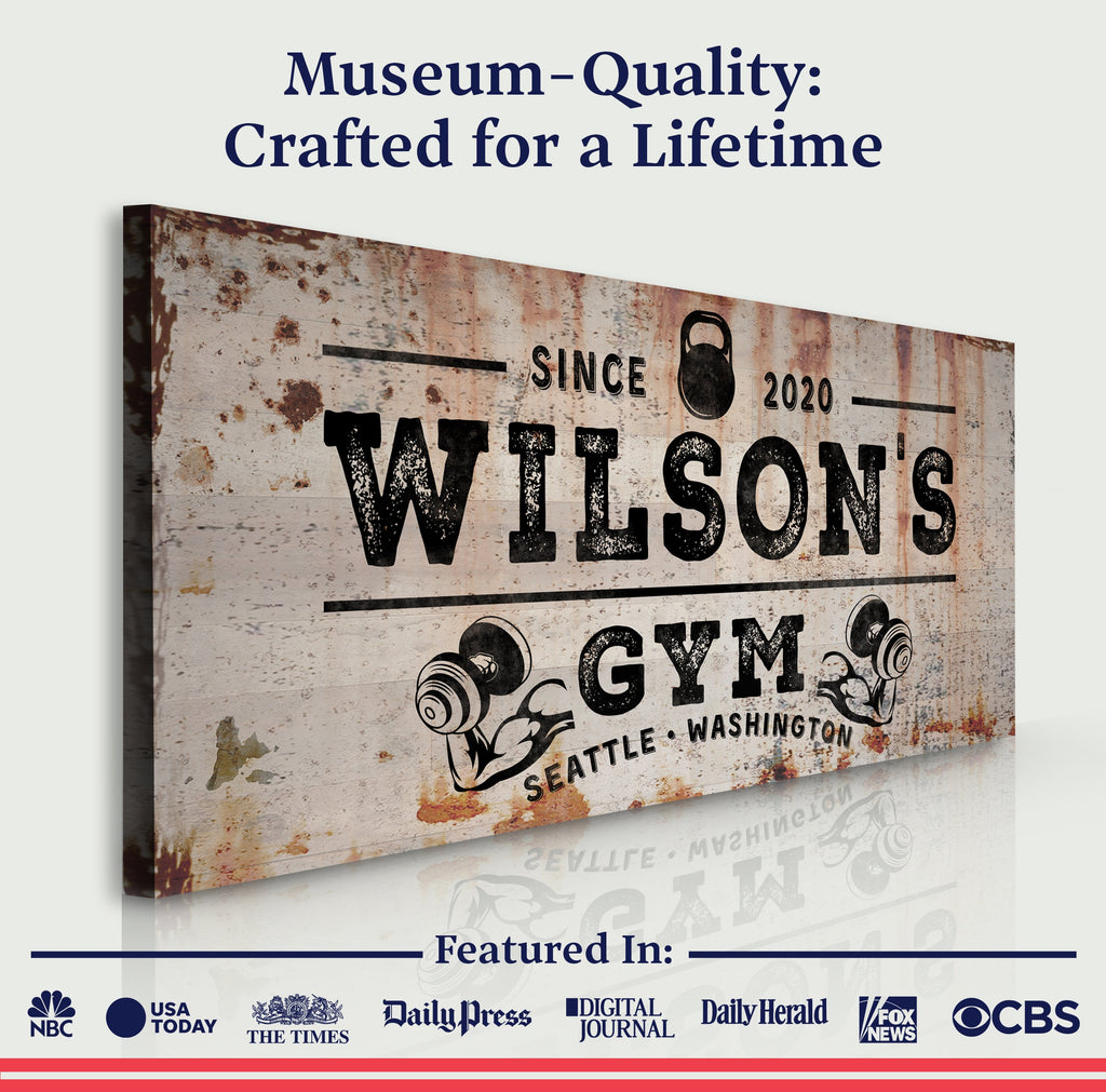 Gym Sign VI