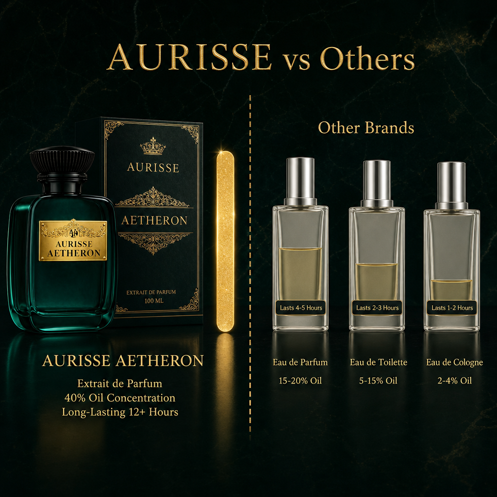 Aurisse Aetheron Extrait de Parfum 100ML for Men – Luxury Long-Lasting Fragrance