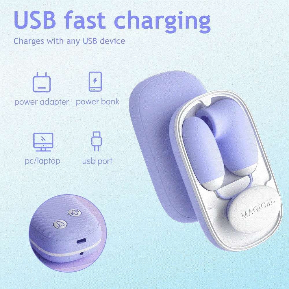 AeroPulse Clit Sucking Egg Vibrator