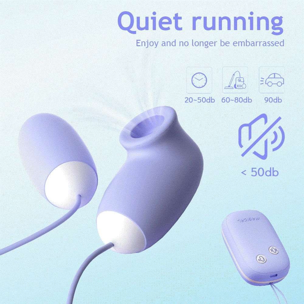 AeroPulse Clit Sucking Egg Vibrator