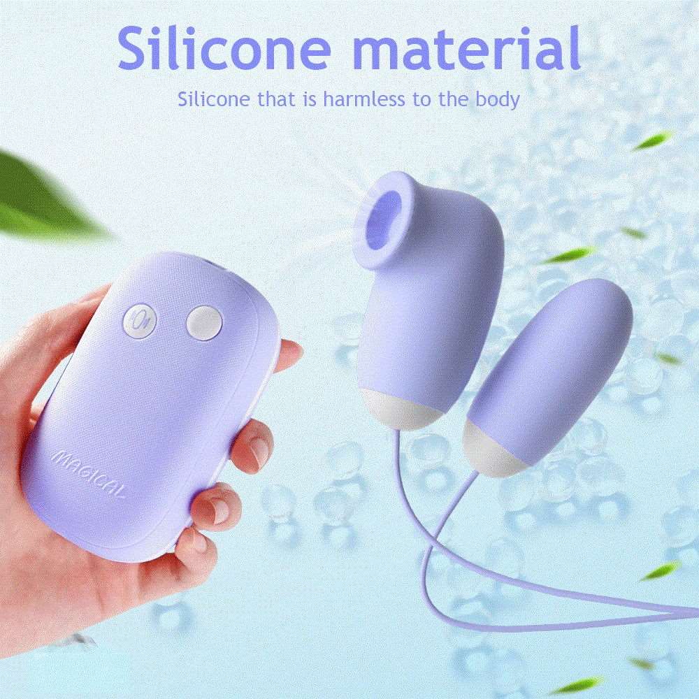 AeroPulse Clit Sucking Egg Vibrator