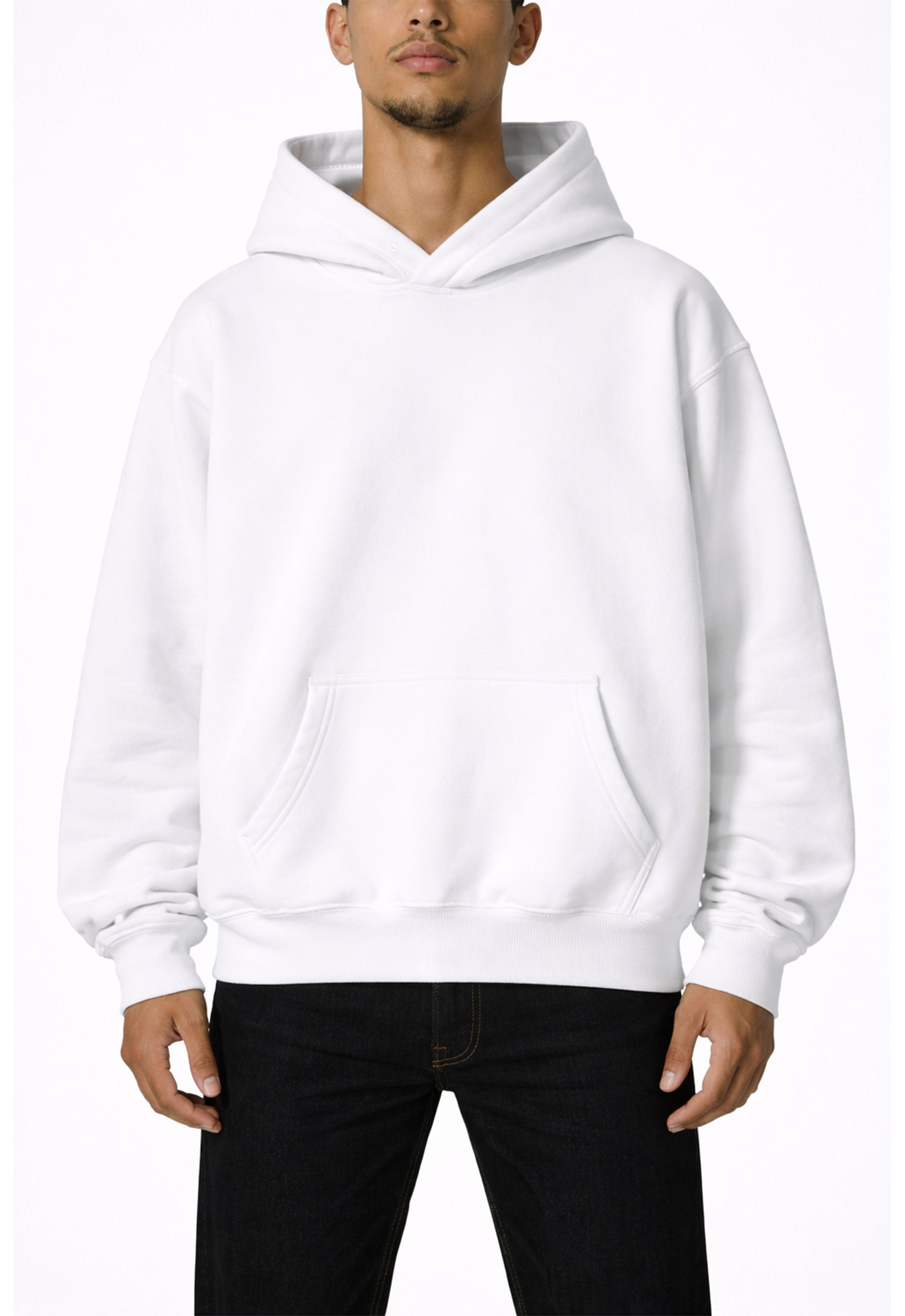 WHITE HOODIE