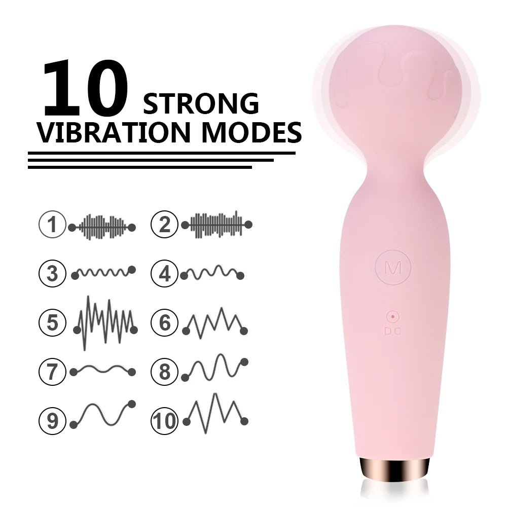 FeatherTouch Clit Massager Wand