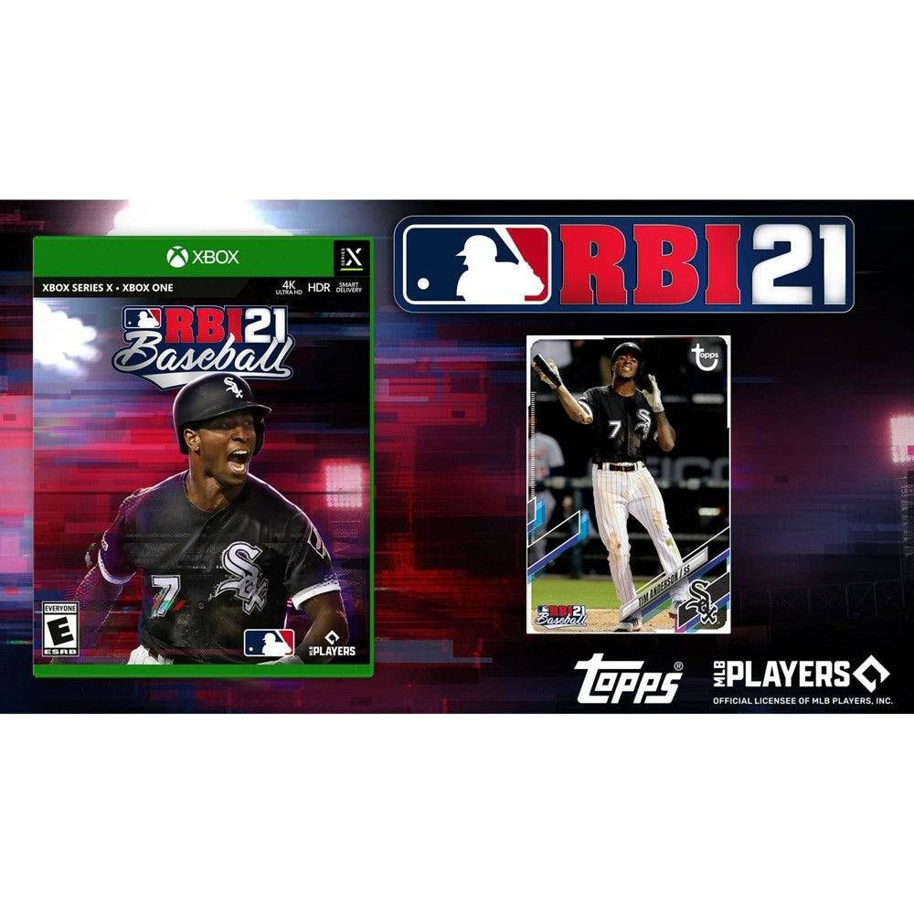 MLB RBI Baseball 21 con Tarjeta Topps Brillante de Regalo, Grandes Ligas de Béisbol - Xbox One