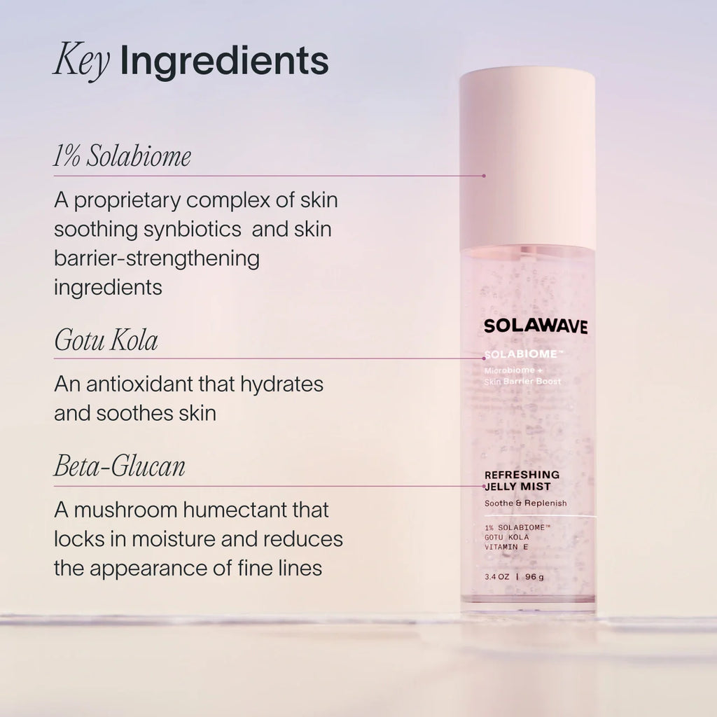 Bruma refrescante en gel pre y probiótica