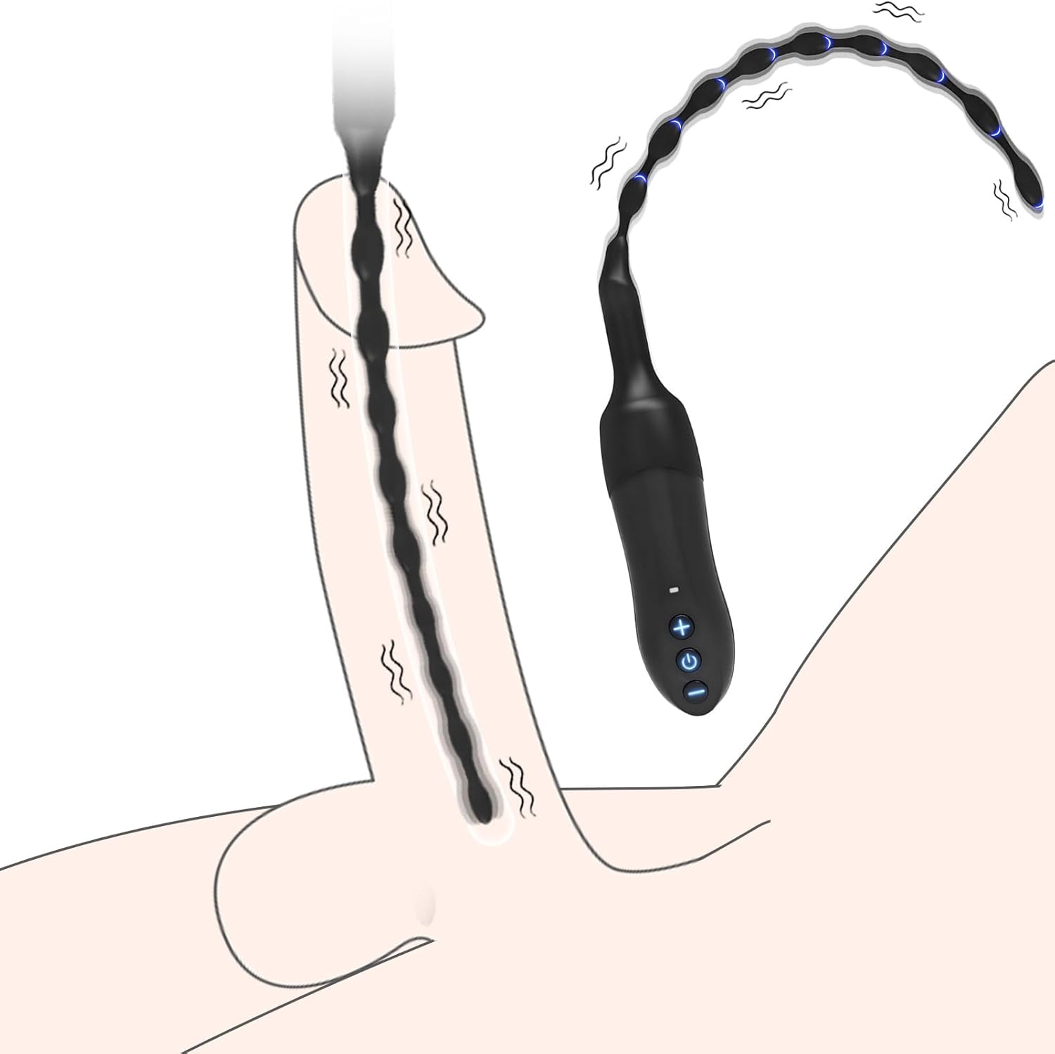 MalePlug Vibrating Urethral Stimulation Masturbator