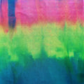 Midnight Blue Tie Dyed Foiled Spandex Fabric | Blue Moon Fabrics